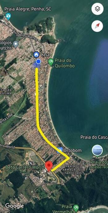 Kitinete Girassol 1 - Penha Sc - Beto Carrero Villa Exterior photo